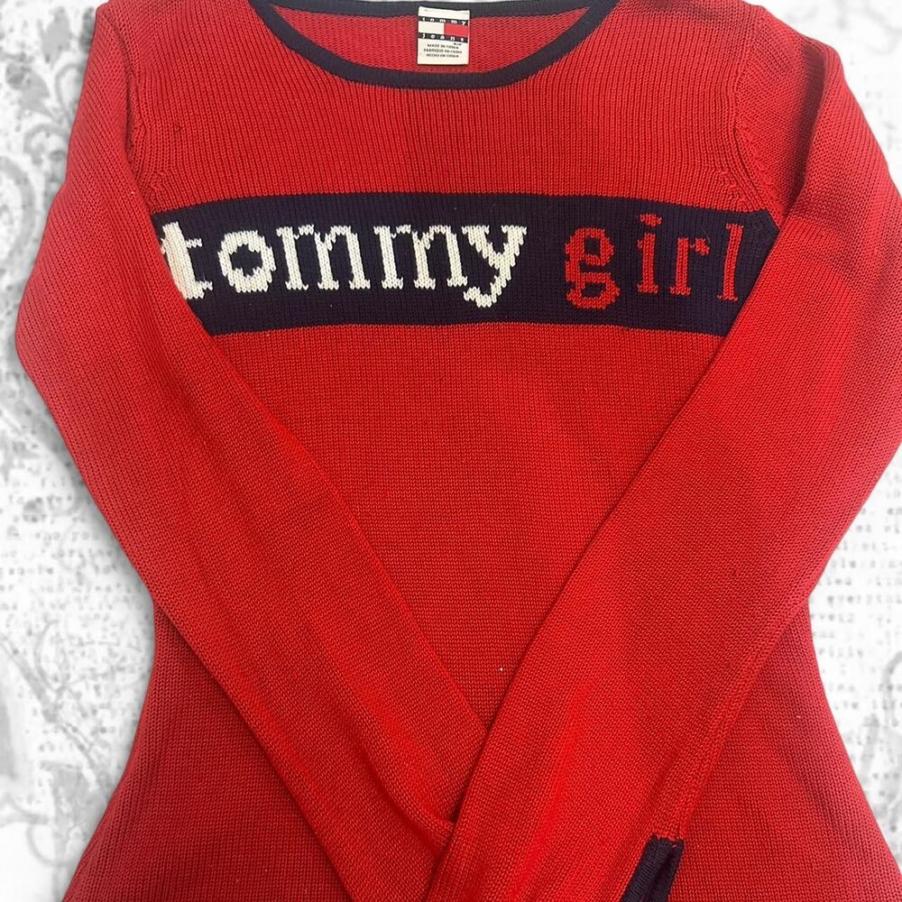 Tommy-hilfiger Women's Red T-shirt